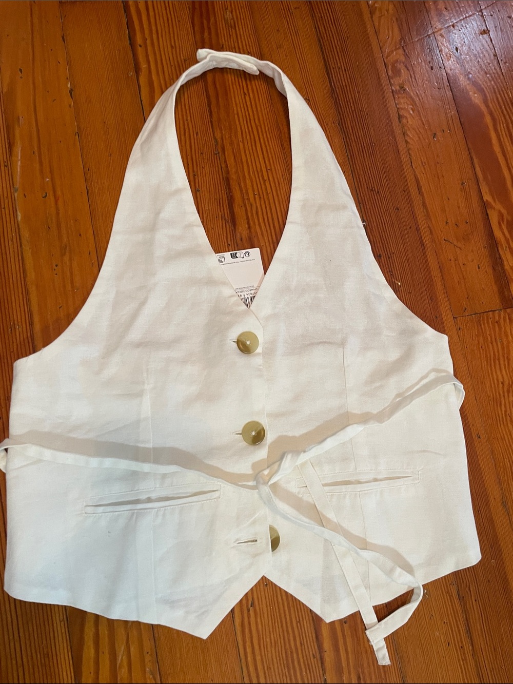 Halter vest from Mango